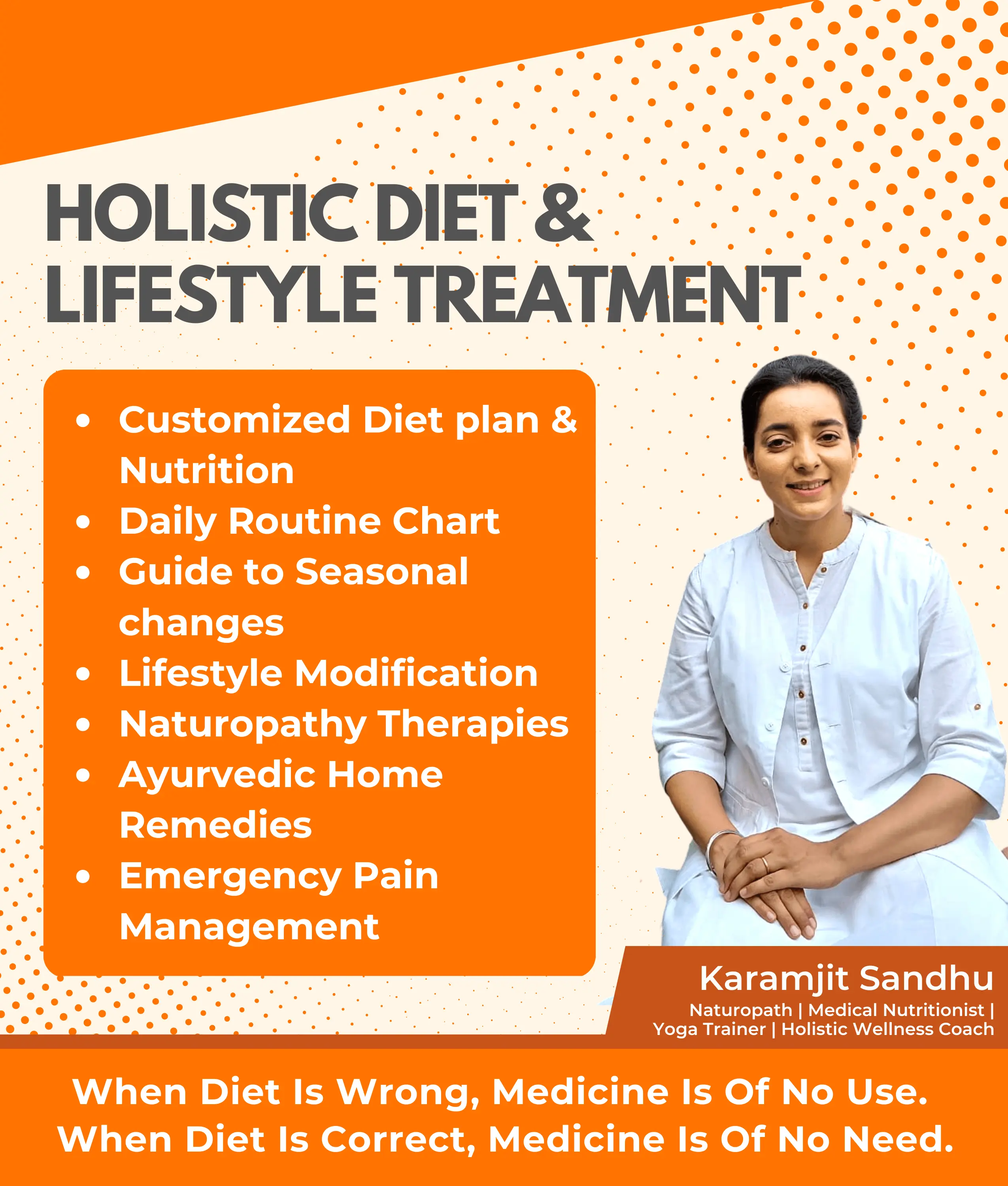 Holistic Diet Plan and Remedies