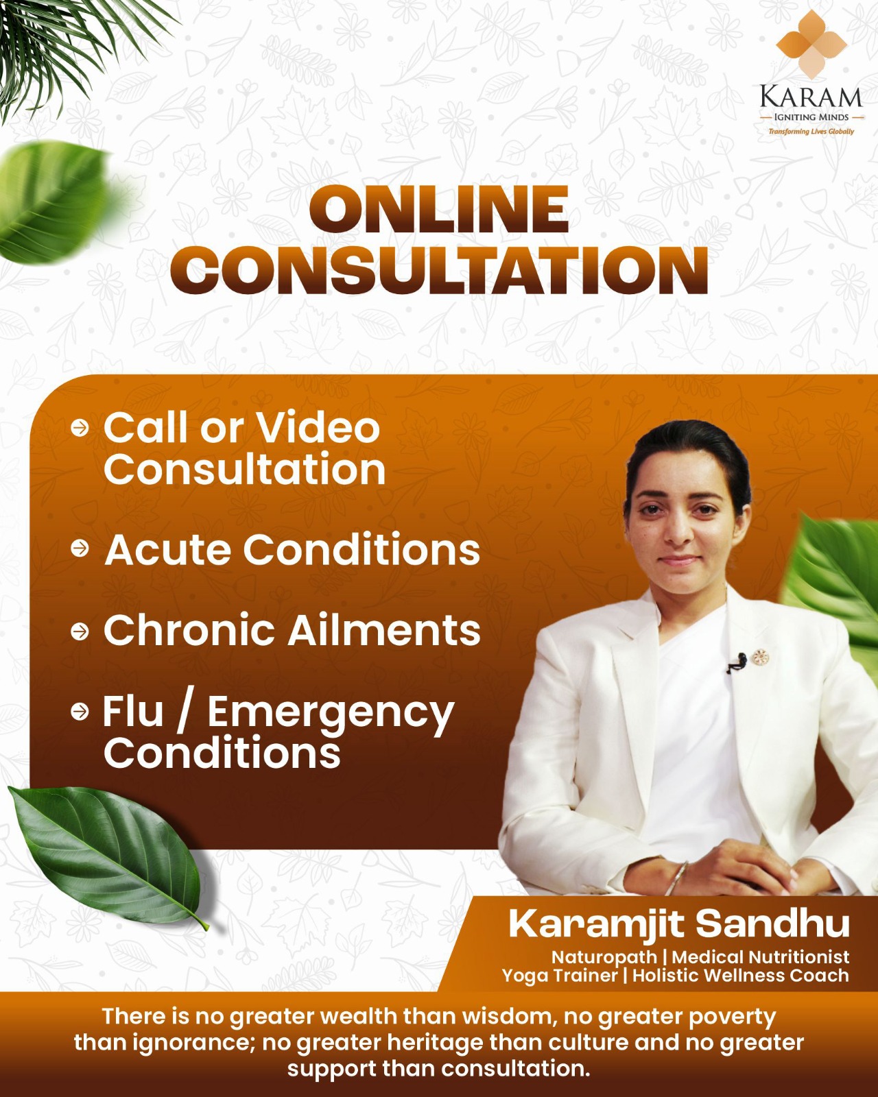 Online Consultation (Foreign Residents)